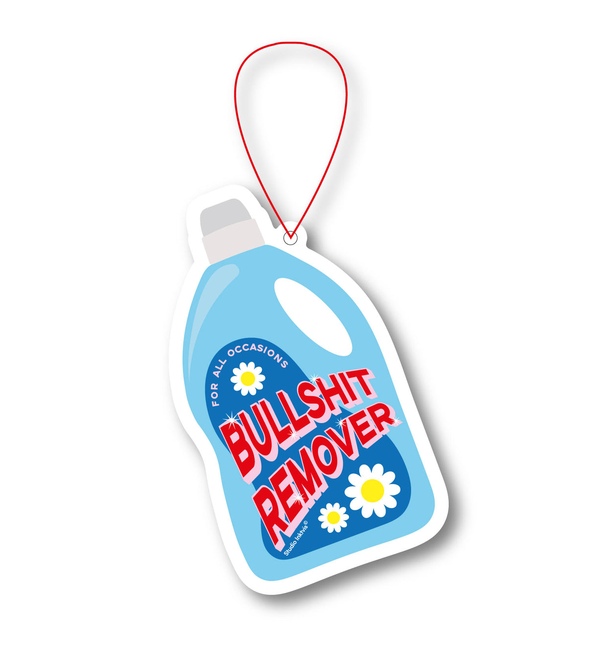 Bullshit Remover Geurhanger – Ocean geur-Geurhanger-Txt-Studio Inktvis