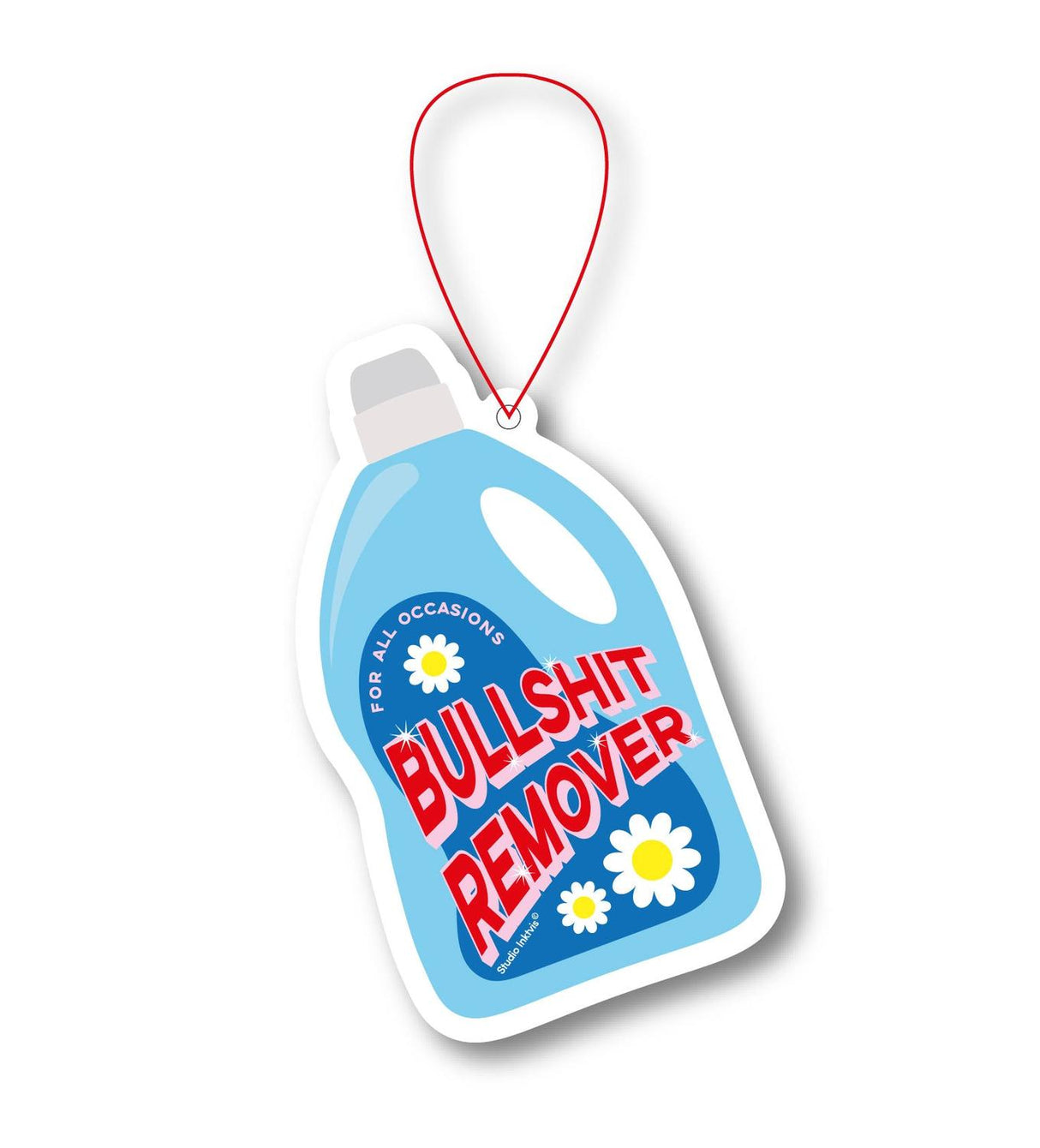 Bullshit Remover Geurhanger – Ocean geur-Geurhanger-Txt-Studio Inktvis