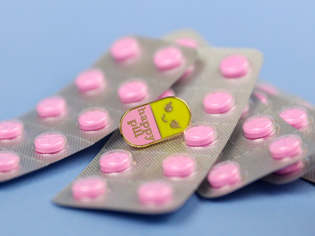 Pin Happy pill