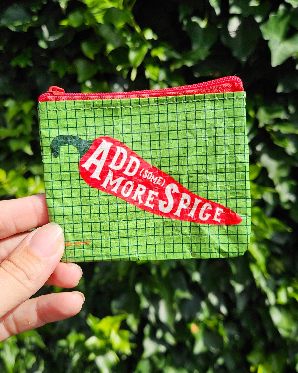 Mini portemonnee Coin purse Add some spice! van gerecycled plastic-Portemonnee-Fun-Studio Inktvis