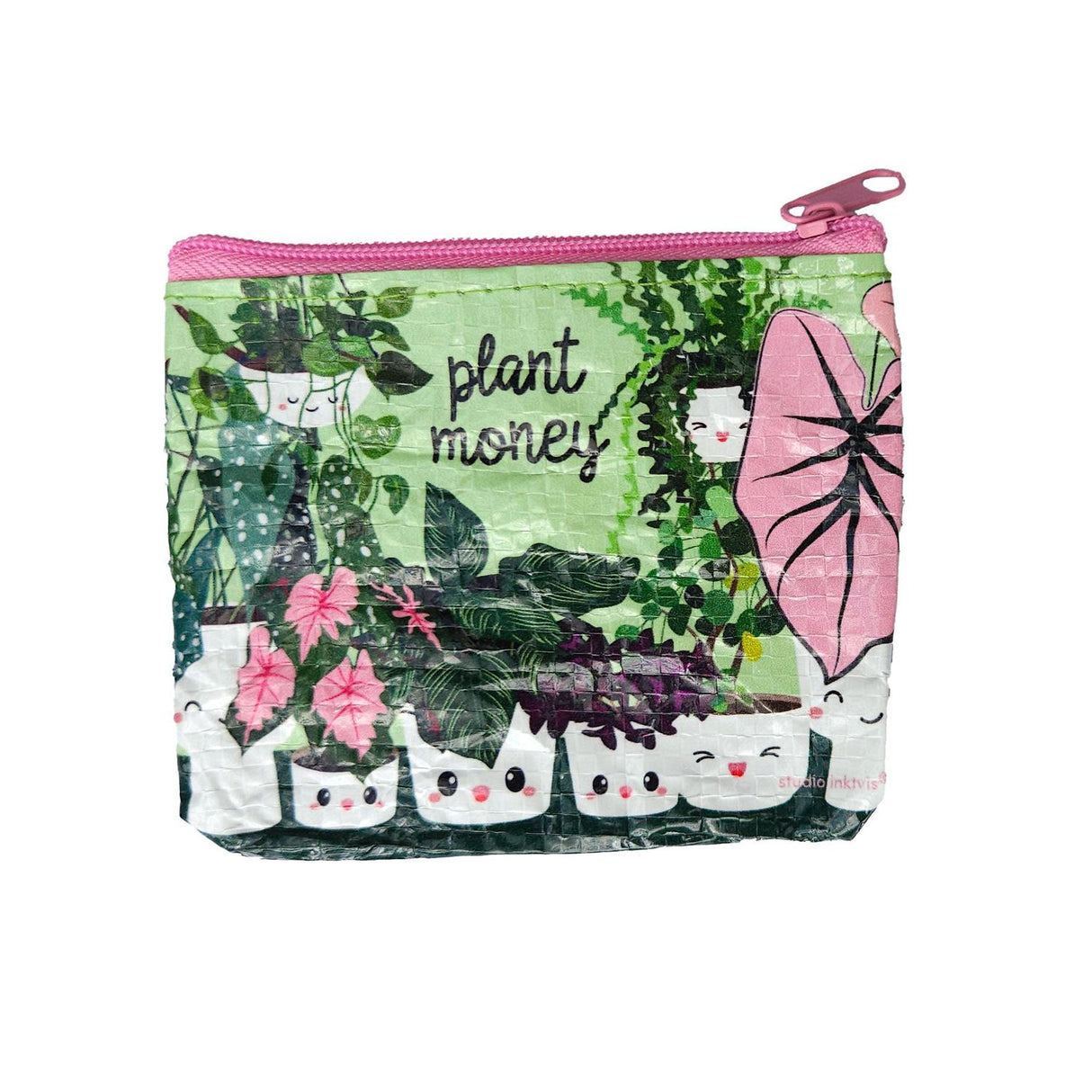 Mini portemonnee Plant money van gerecycled plastic-Portemonnee-Hip-Studio Inktvis