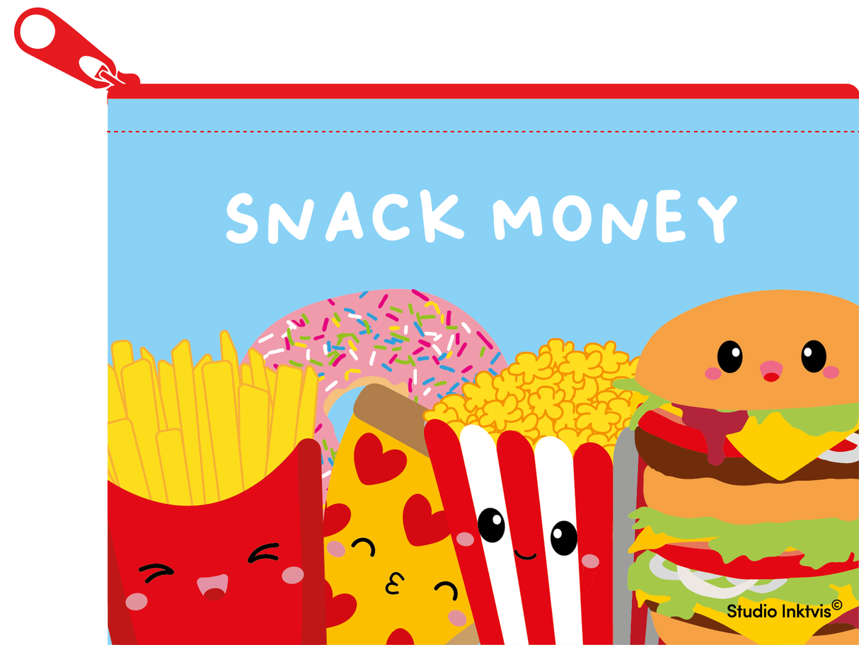 Mini portemonnee Snack money van gerecycled plastic-Portemonnee-Hip-Studio Inktvis