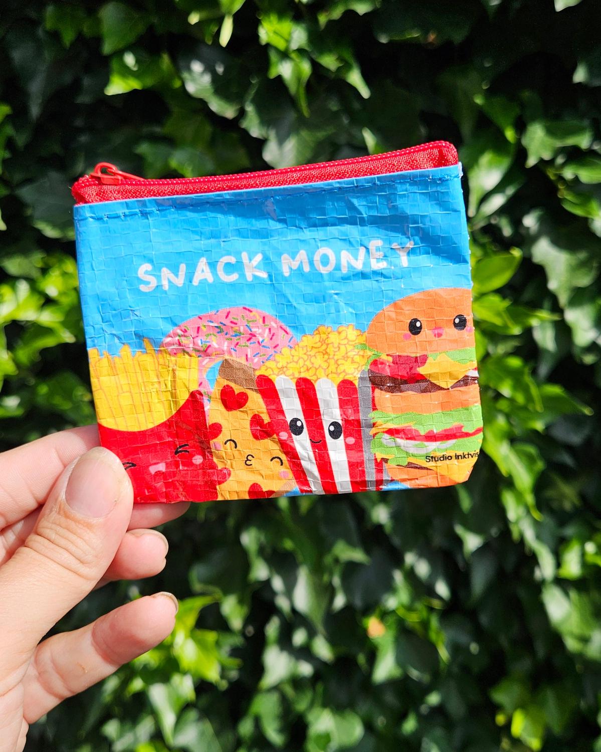 Mini portemonnee Snack money van gerecycled plastic-Portemonnee-Hip-Studio Inktvis