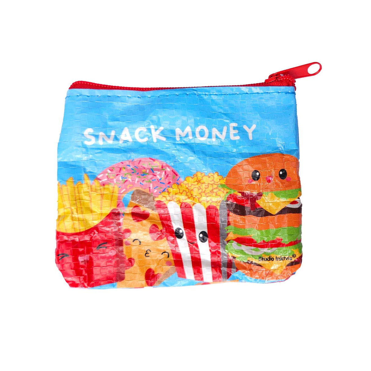 Mini portemonnee Snack money van gerecycled plastic-Portemonnee-Hip-Studio Inktvis