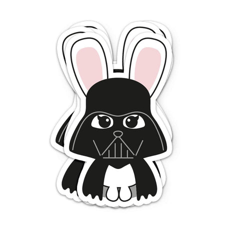 Sticker Darth Bunny Star Wars-Stickers-Studio Inktvis-Studio Inktvis