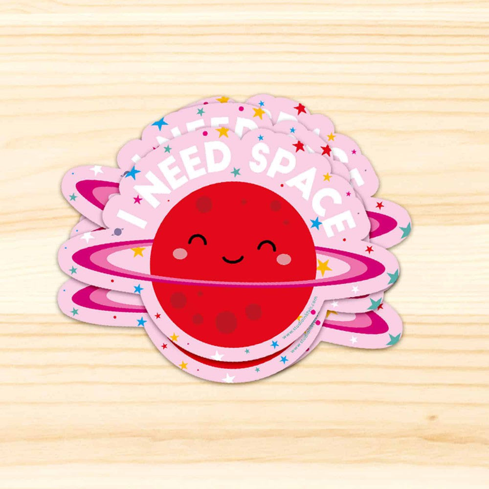Sticker I need space-Stickers-Studio Inktvis-Studio Inktvis