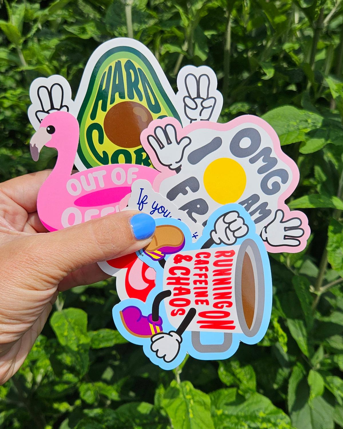 Sticker Ice Cream-Stickers-Studio Inktvis-Studio Inktvis