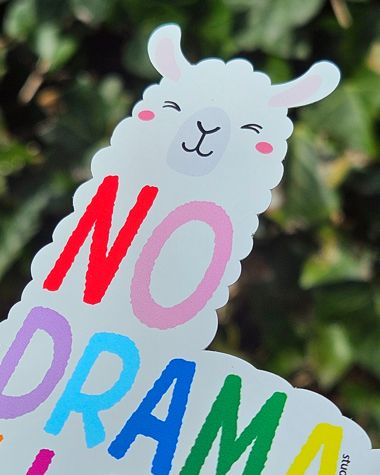 Sticker No Drama Llama-Stickers-Hip-Studio Inktvis