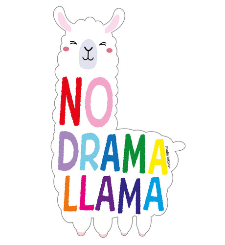 Sticker No Drama Llama-Stickers-Hip-Studio Inktvis