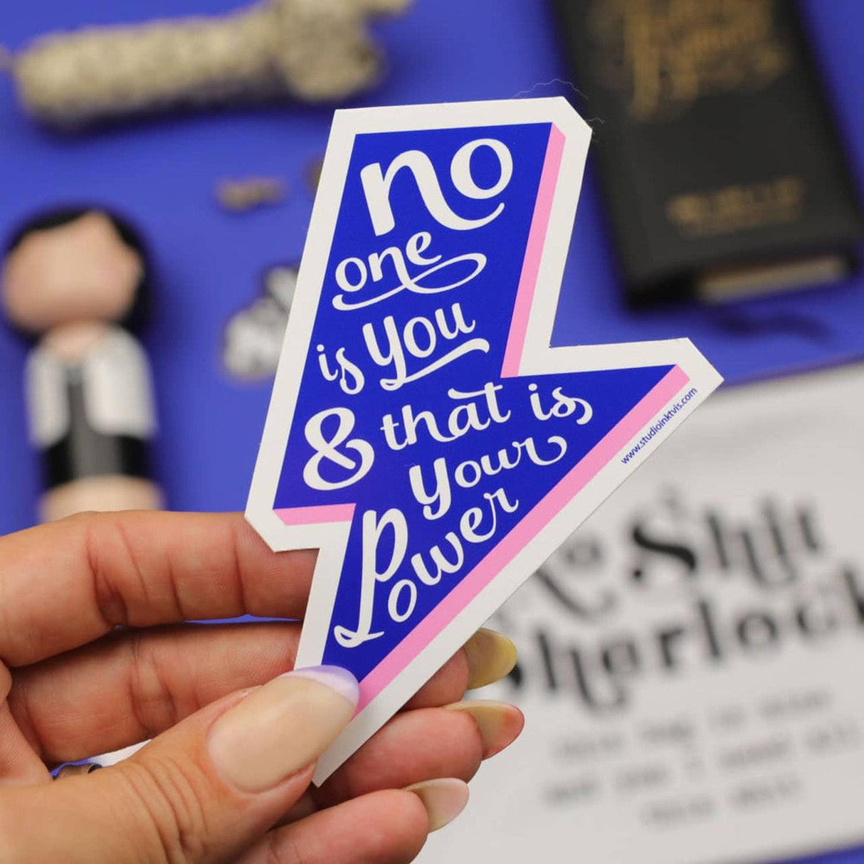 Sticker No one is you-Stickers-Studio Inktvis-Studio Inktvis