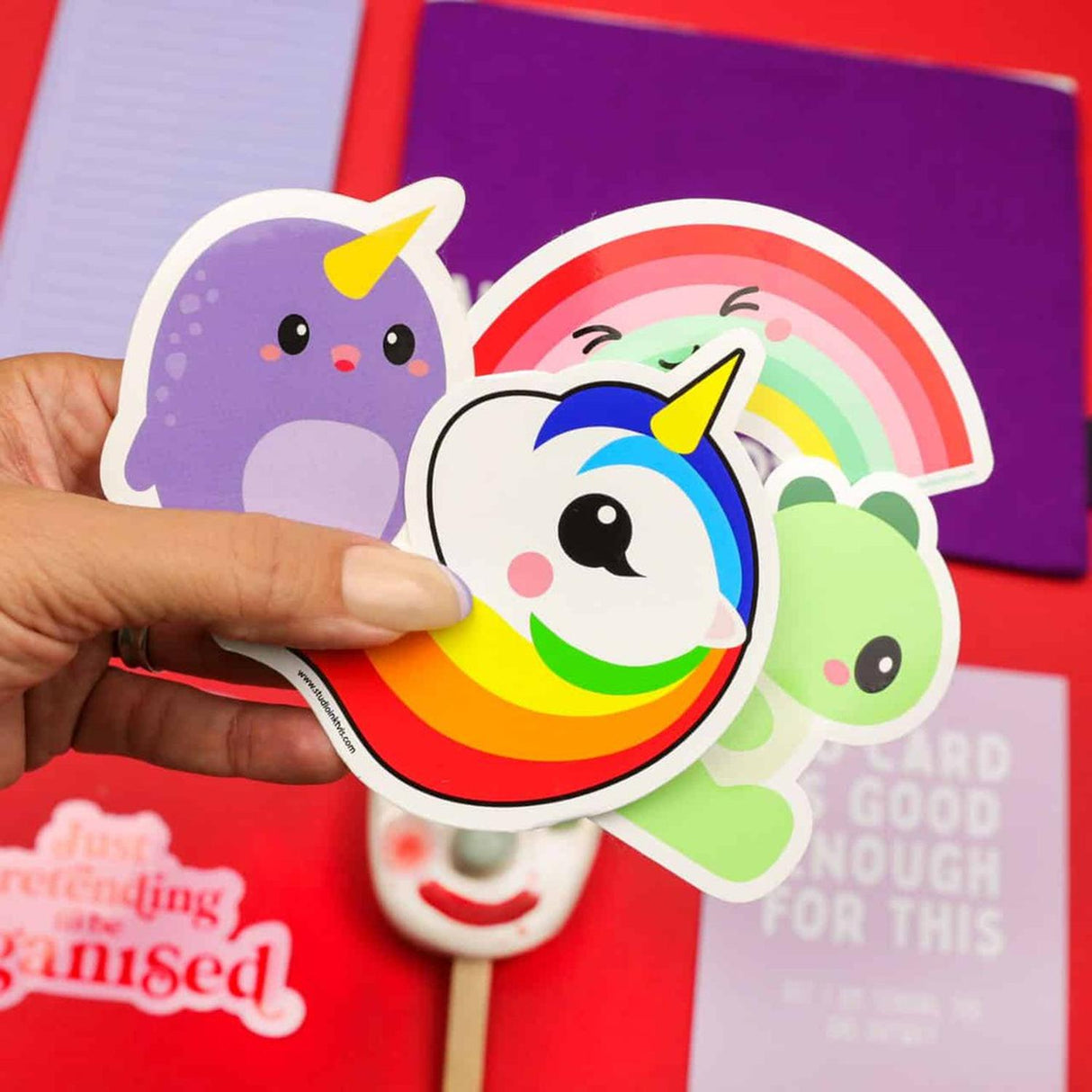 Sticker Regenboog-Stickers-Studio Inktvis-Studio Inktvis