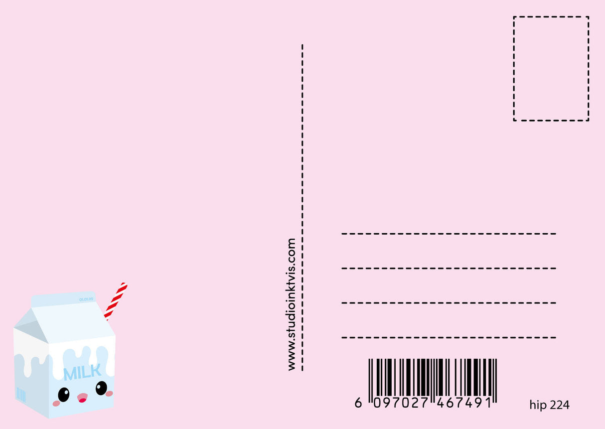 Verjaardags kaart I’m Not Saying You’re Old Melk-Ansichtkaarten-Hip-Studio Inktvis