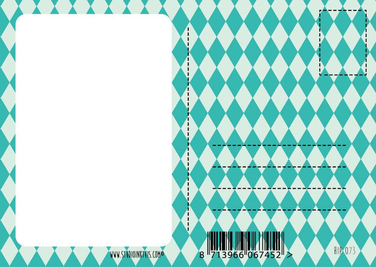 You are a weird creature but i like it narwal-Ansichtkaarten-Studio Inktvis-Studio Inktvis