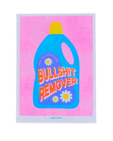 Riso Art print Bullshit Remover 13 x 18 cm