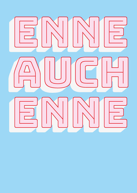 ENNE AUCH ENNE – Limburgse Taalkunst ansichtkaart