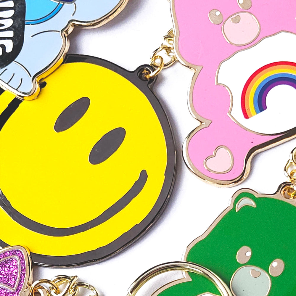 Maneki Neko Sleutelhanger - Gelukskat- Smiley Sleutelhangers-Care bear sleutelhanger