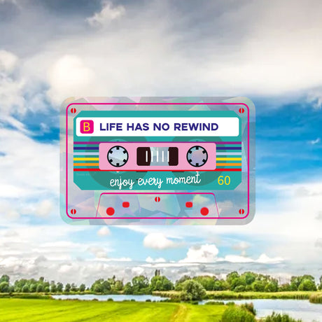 Raamsticker Regenboog maker Cassette tape-Regenboog makers-Fun-Studio Inktvis