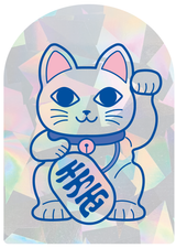 Raamsticker regenboog maker Maneki Neko