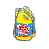 Glitter sticker Bad days be gone Bleach