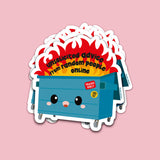 Dishwasher-safe Sticker