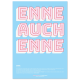Enne Auch enne - levendige hoge qualiteit print op extra zwaar, mat papier-Posters-Studio Inktvis-A2 (42 x 59.4 cm)-Studio Inktvis