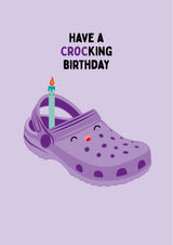 Have a CROCking Birthday-Ansichtkaarten-Hip-Studio Inktvis