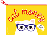 Mini portemonnee Cat money van gerecycled plastic-Portemonnee-Hip-Studio Inktvis