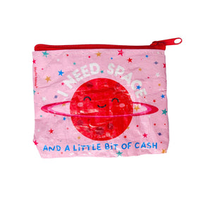 Mini portemonnee I need space van gerecycled plastic-Portemonnee-Hip-Studio Inktvis