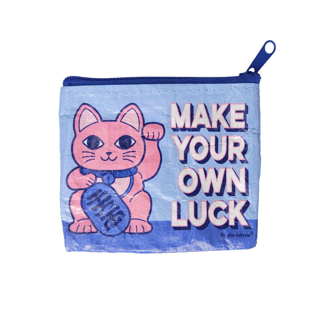 Mini portemonnee Maneki Neko Make your own luck van gerecycled plastic-Portemonnee-Fun-Studio Inktvis