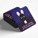 Onderzetter Darth Bunny Star Wars-Studio Inktvis-Studio Inktvis