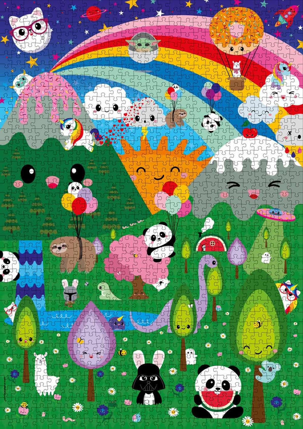Puzzle Kawaii Landscape - Jigsaw puzzle 1000 pieces – Studio