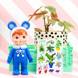 Stickervel Planten met o.a. Bananenplant , Calathea, Zaagcactus, Caladium-Stickers-Hip-Studio Inktvis