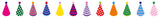 Washi Tape Partyhüte