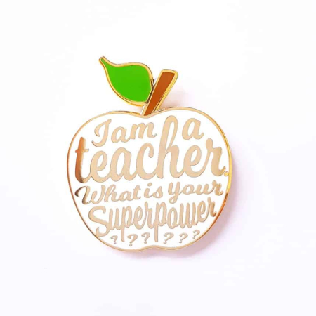 PIN I AM A TEACHER WIT