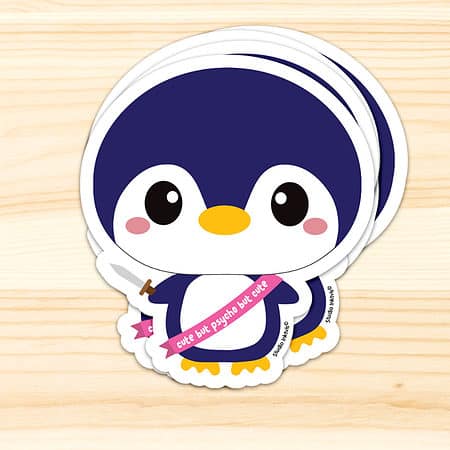 sticker pinguin